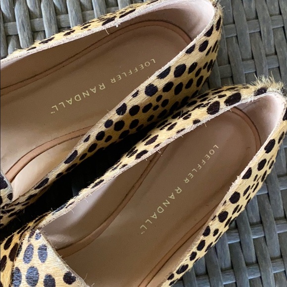 Loeffler Randall Hannele Haircalf Open Slip Loafer - Picture 6 of 7